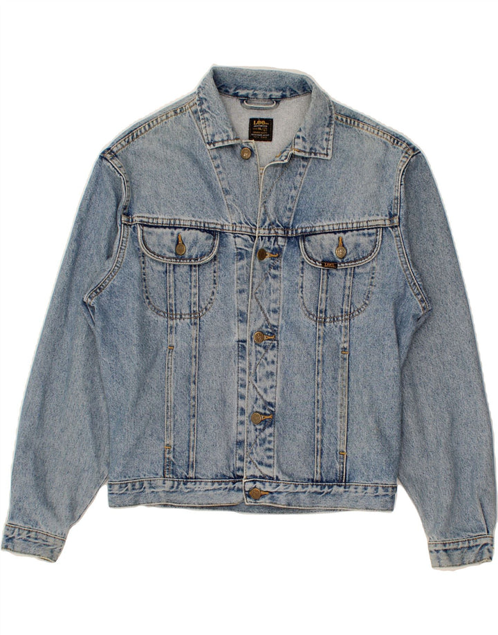 LEE Boys Denim Jacket 15-16 Years XL Blue Cotton Vintage Lee and Second-Hand Lee from Messina Hembry 