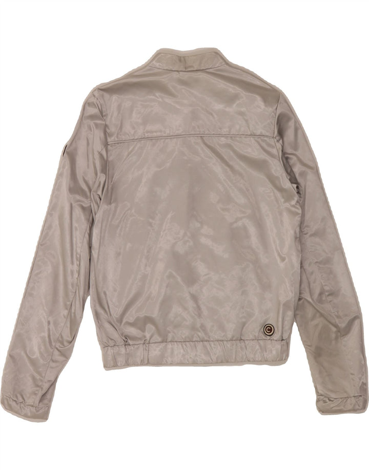 COLMAR Womens Bomber Jacket UK 8 Small Silver Vintage Colmar and Second-Hand Colmar from Messina Hembry 