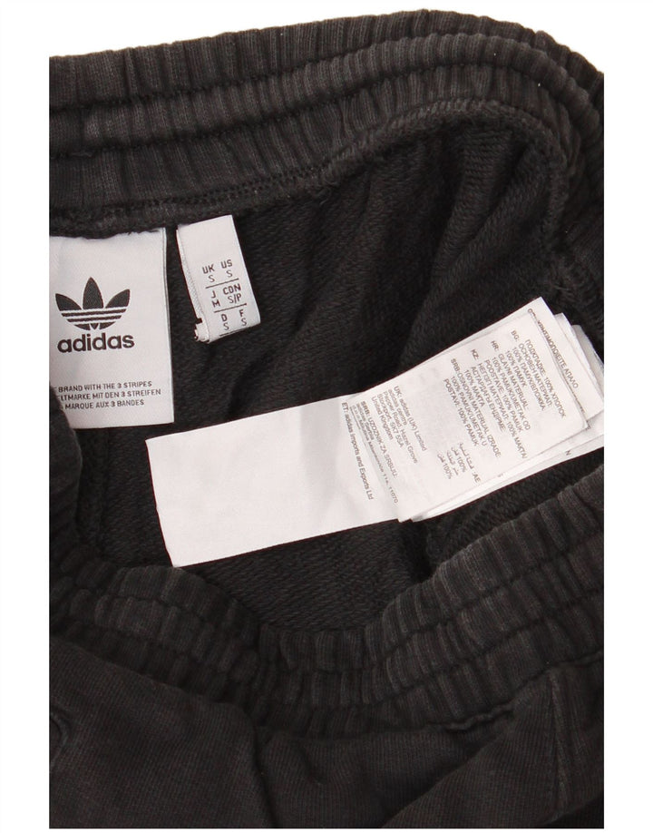 Male crne pamučne muške sportske kratke hlače Adidas