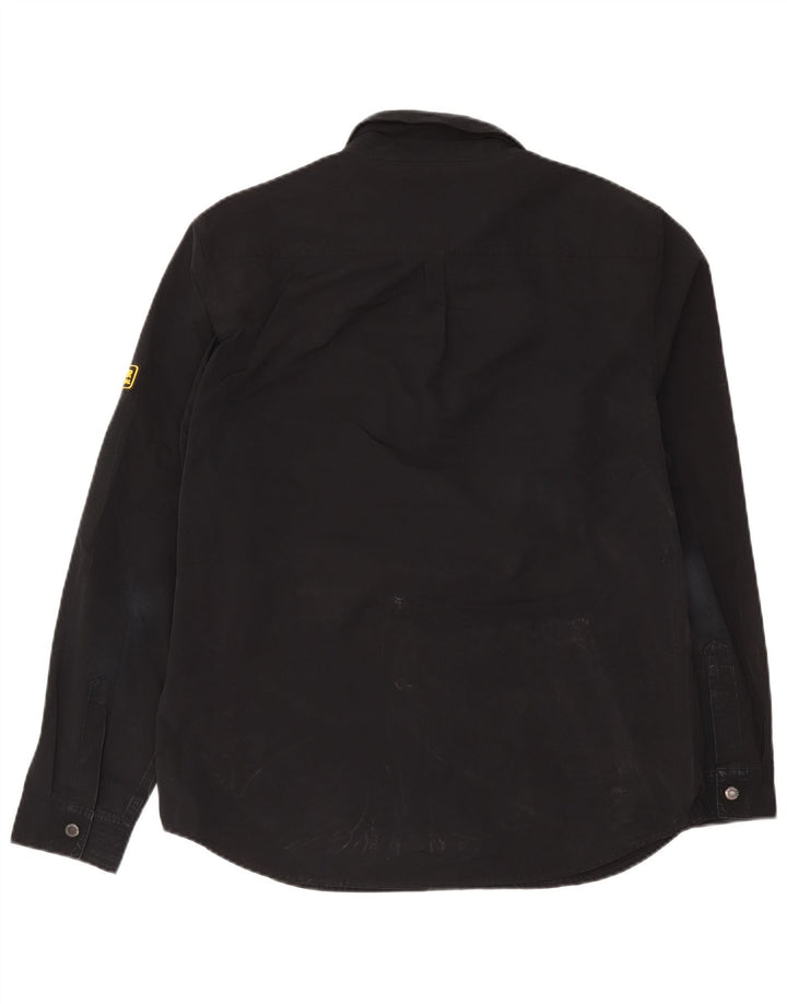 Barbour muška majica velika crna košulja od poliestera