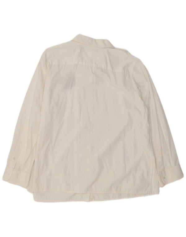 RALPH LAUREN Ženska košulja UK 20 2XL bijeli pamuk