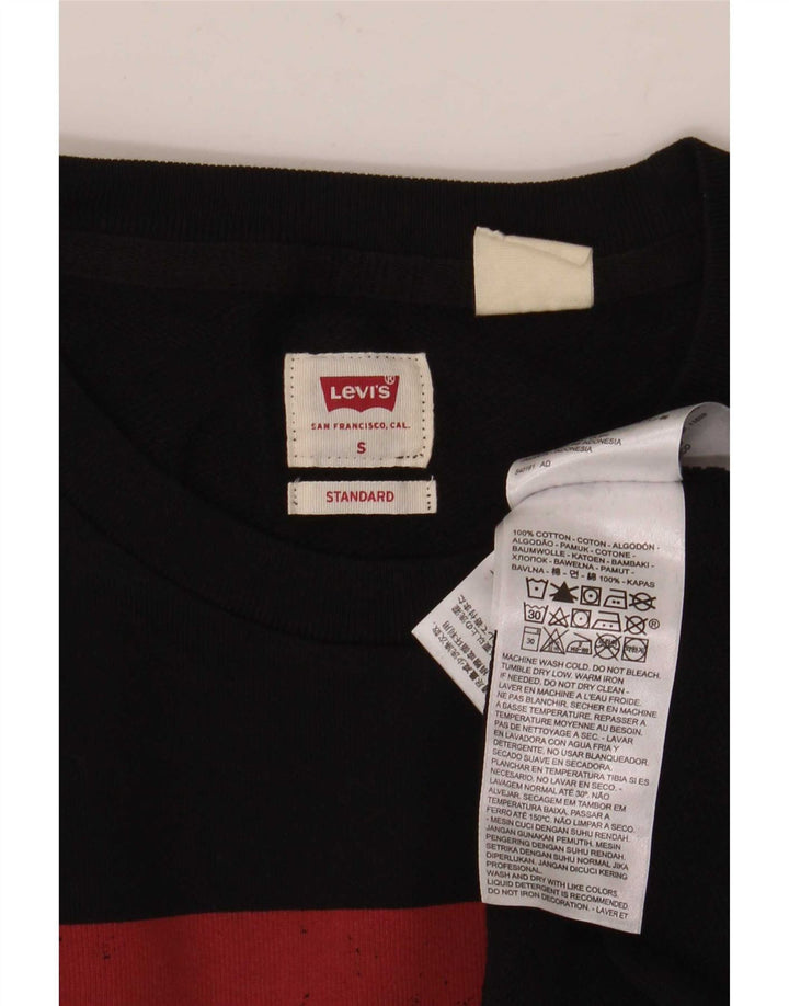 Levi's muška majica sa standardnim motivima, mala crna