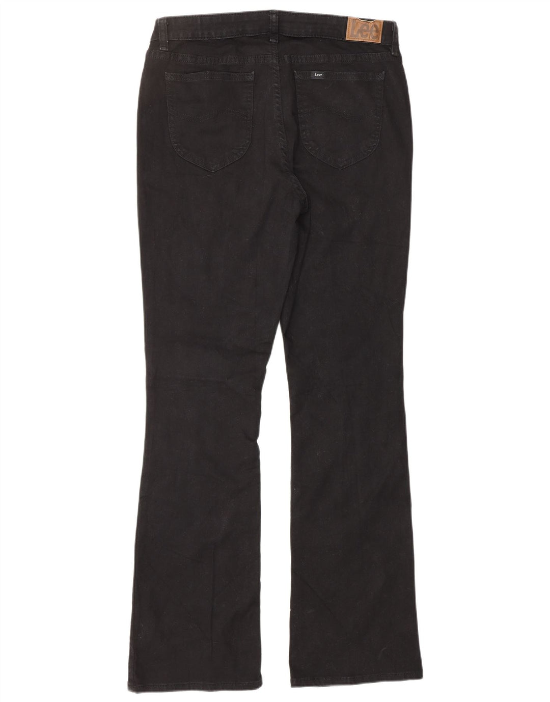 LEE Ženske Bootcut traperice US 10 Large W32 L32 Crni pamuk