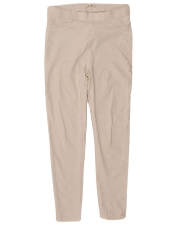 Marks & Spencer ženske jegging traperice UK 12 srednje W32 L28 bijeli pamuk