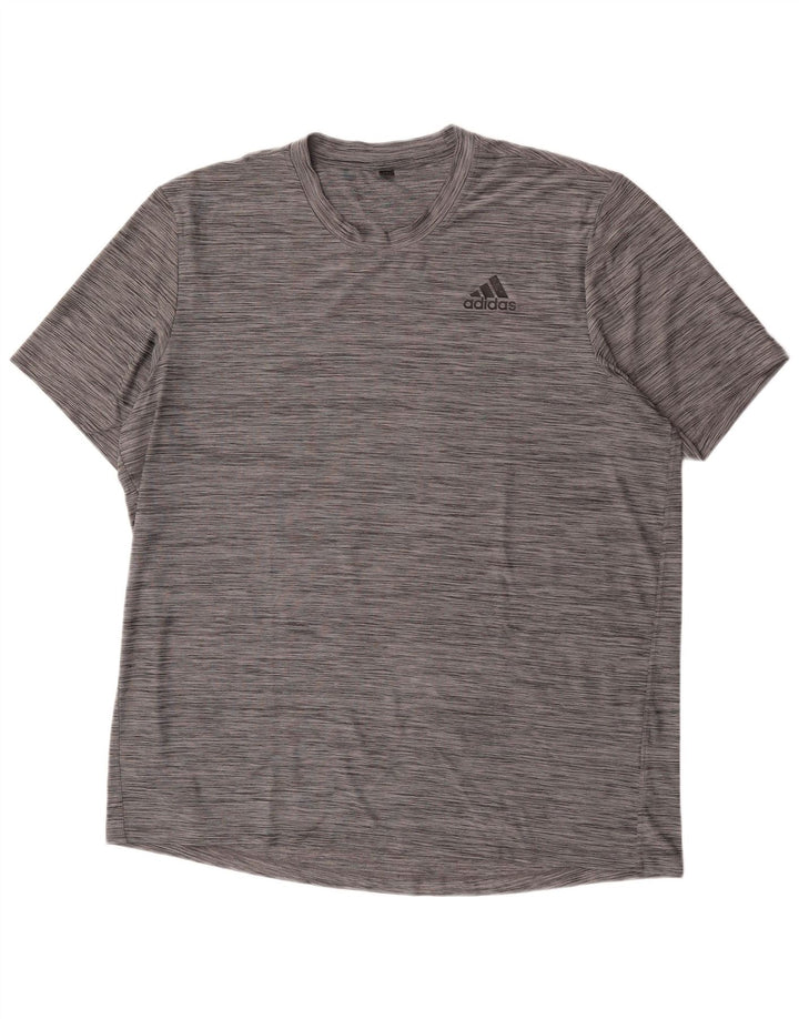 Adidas muška majica kratkih rukava XL Grey Flected