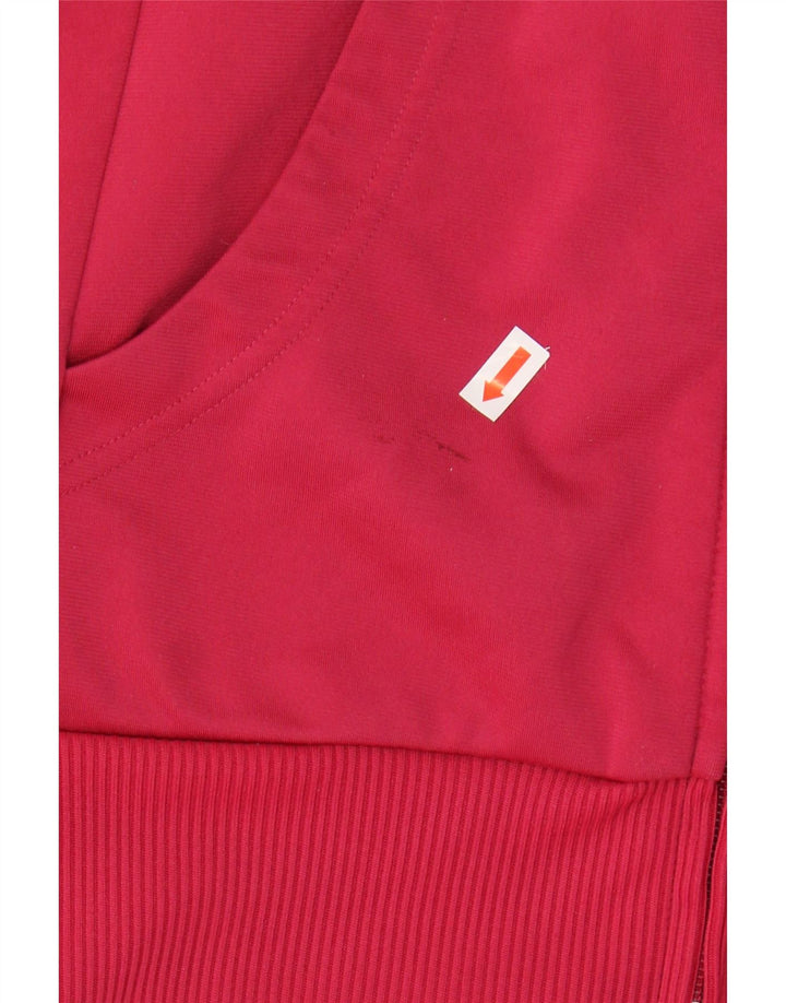 ADIDAS Girls Tracksuit Top Jacket 13-14 Years Pink Polyester Vintage Adidas and Second-Hand Adidas from Messina Hembry 