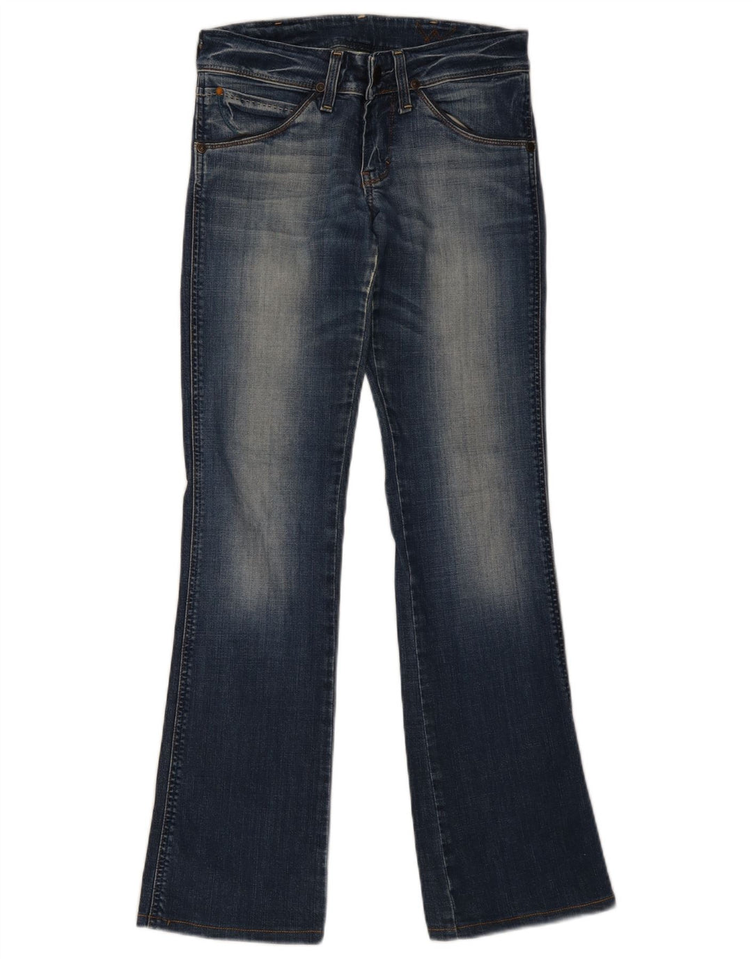 WRANGLER Ženske traperice Iris Bootcut W28 L34 Plavi pamuk