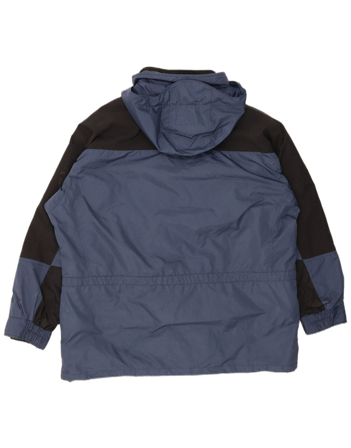 Columbia Mens Interchange Windbreaker Jakna UK 42 XL Blue Colourblock