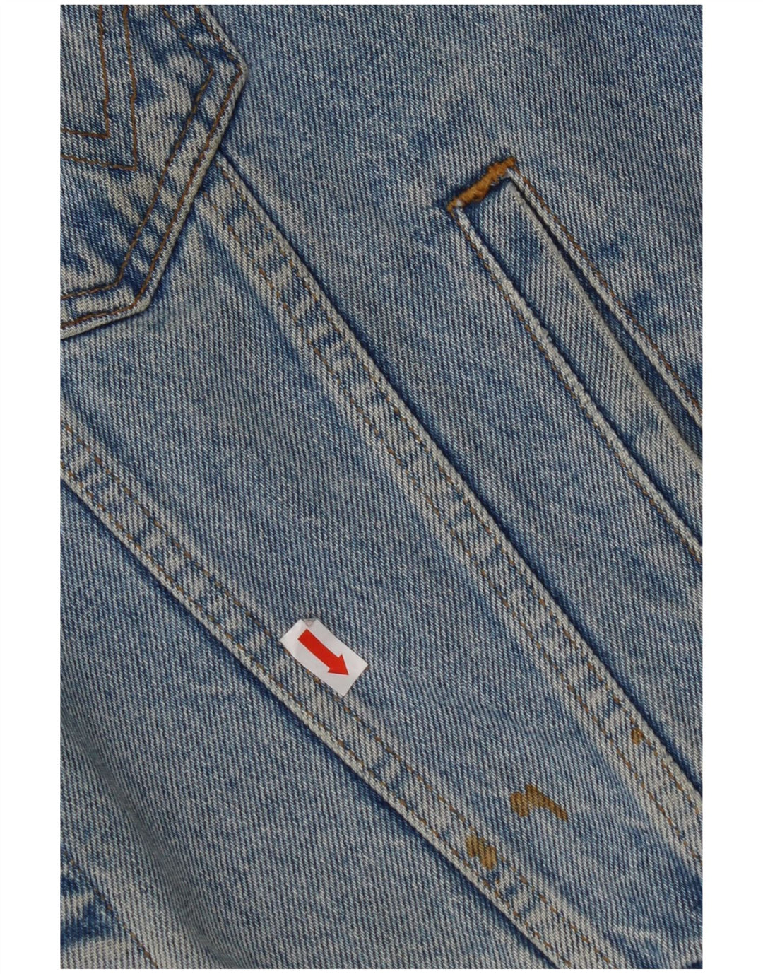 WRANGLER Muška široka traper majica UK 36 Mala plava pamuk