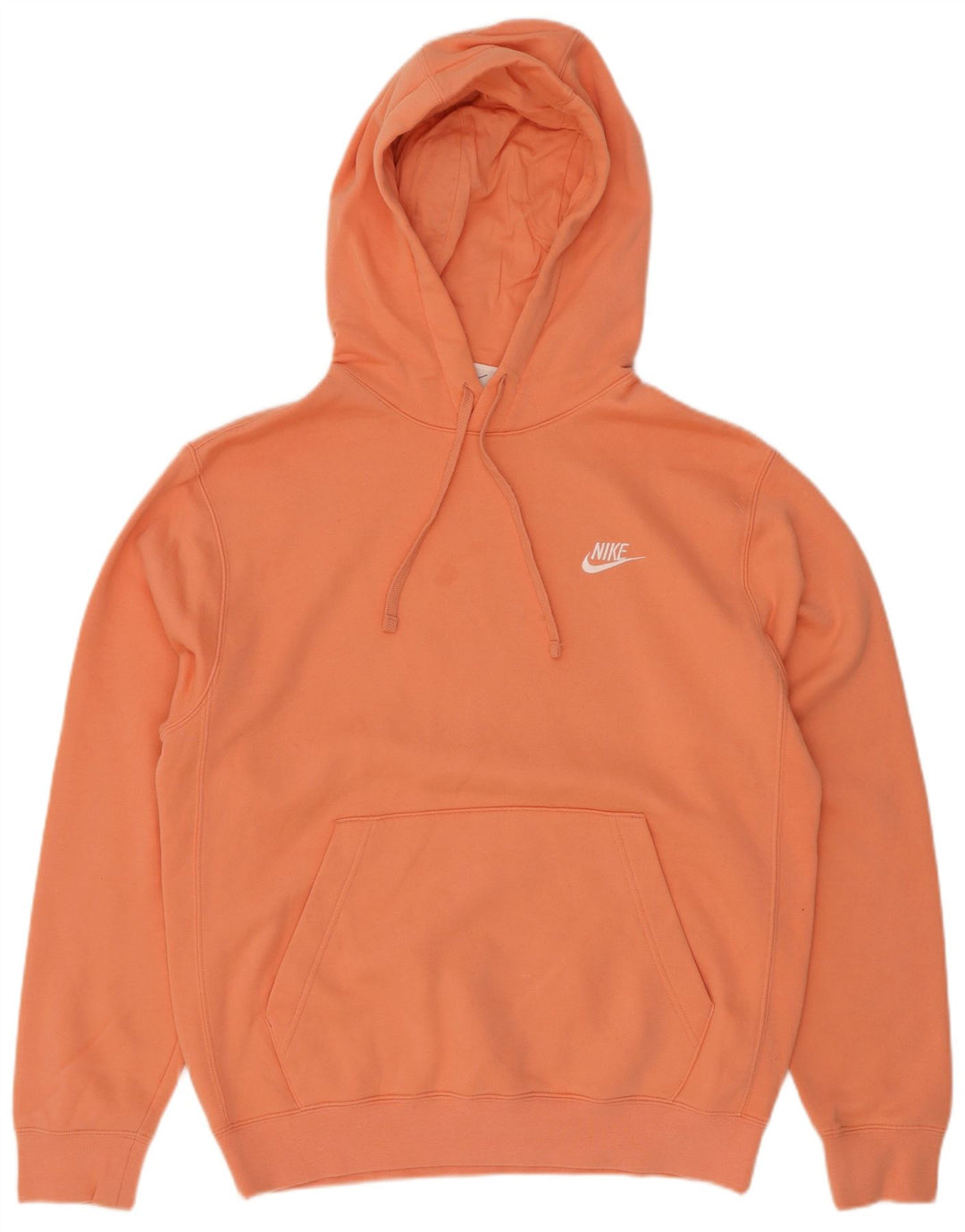 Nike Muška majica s kapuljačom Mala narančasta pamučna