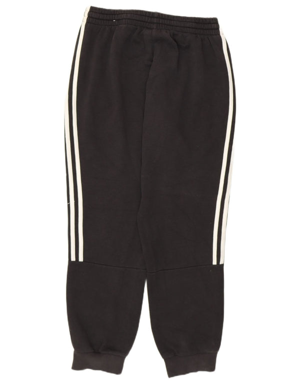 ADIDAS Ženska trenirka Hlače Joggers UK 12 Srednje crni pamuk
