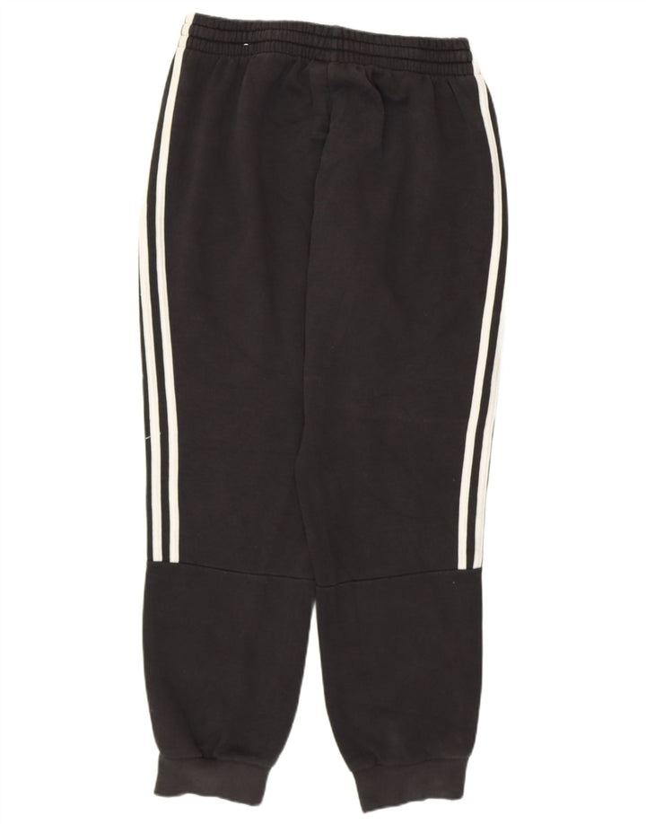 ADIDAS Ženska trenirka Hlače Joggers UK 12 Srednje crni pamuk