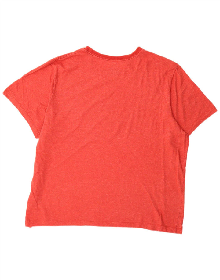 NIKE muška Dri Fit majica kratkih rukava 2XL crveni pamuk