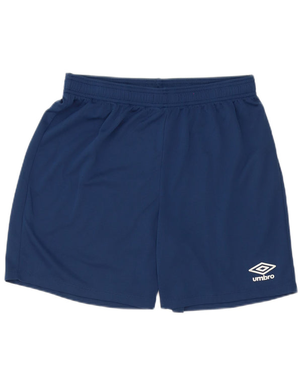 Umbro ženske sportske kratke hlače UK 12 Medium tamnoplavi poliester