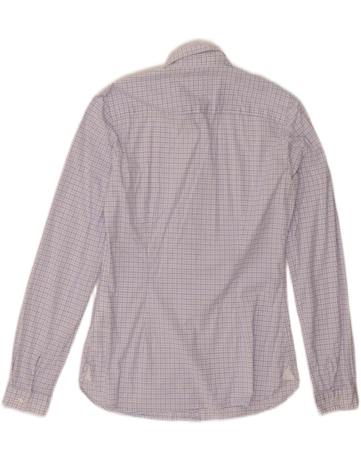 TOMMY HILFIGER Ženska pripijena košulja US 4 Small Blue Houndstooth Pamuk