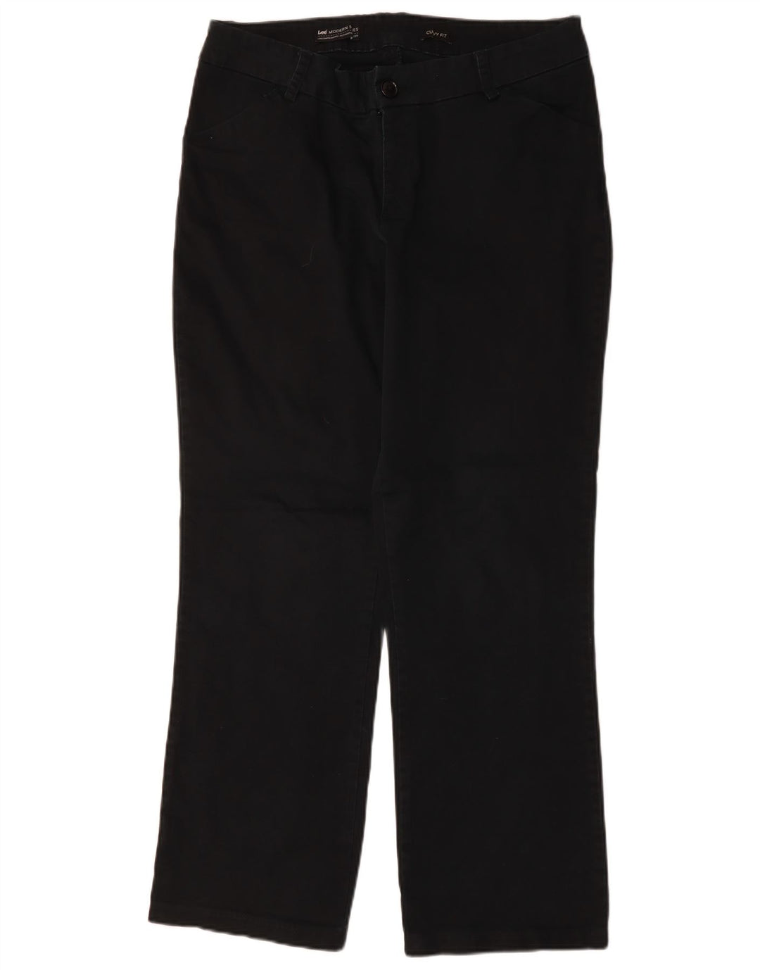 LEE ženske ravne ležerne hlače s oblinama W36 L30 tamnoplave