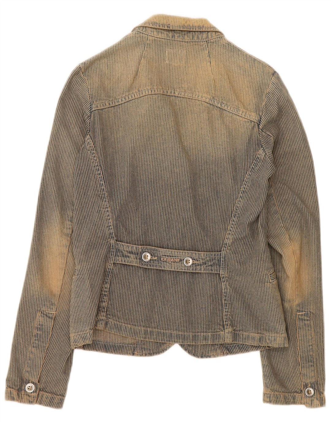 Calvin Klein Jeans ženski sako sa 3 gumba UK 10 Small Blue