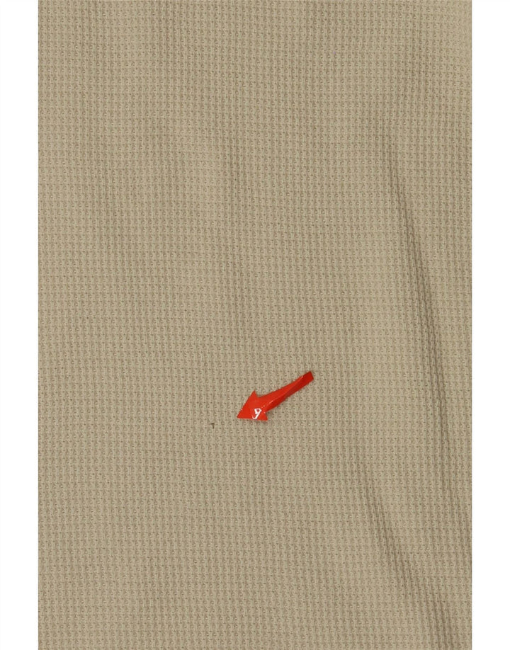 Reebok muška polo majica Large Beige Cotton