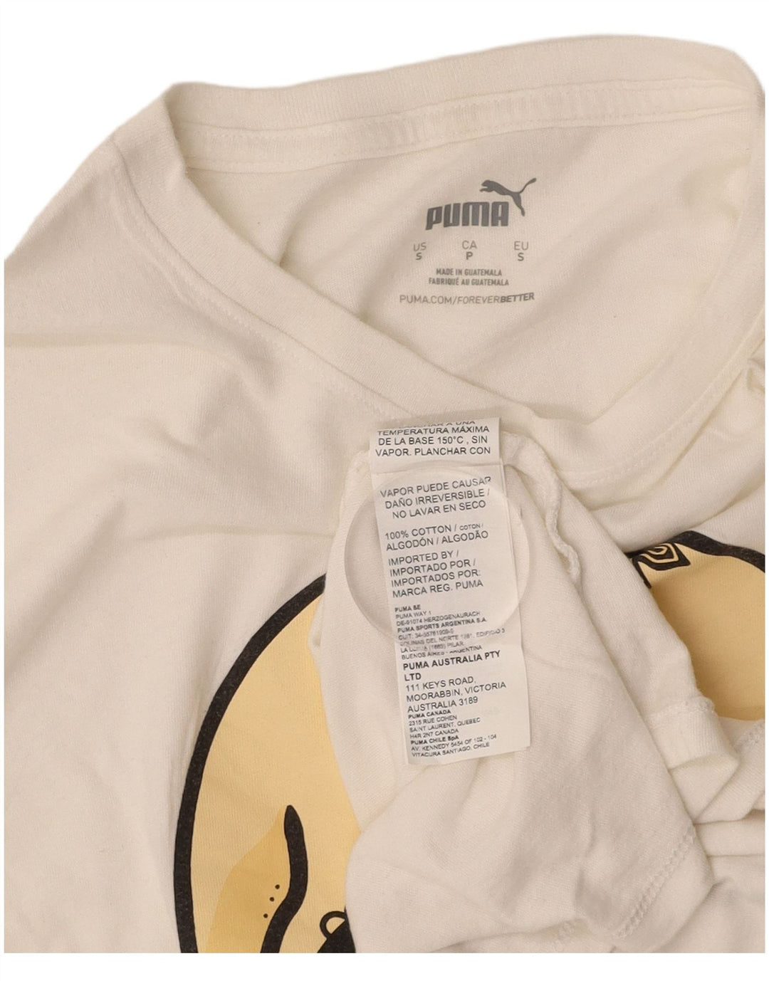 PUMA Muška majica kratkih rukava s grafičkim motivima, mala pamučna boja
