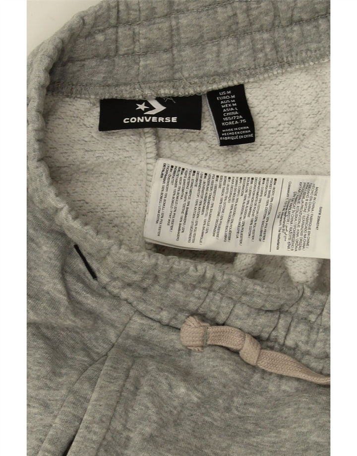 CONVERSE Ženska trenirka Hlače Joggers UK 14 Srednje sivi pamuk