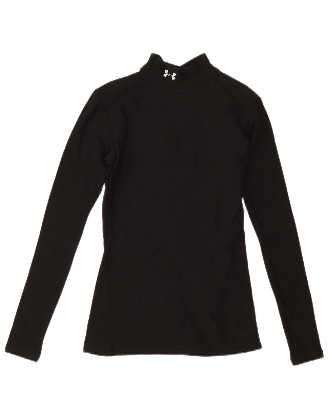 Under Armour Ženska majica dugih rukava UK 10 Mala crna najlon