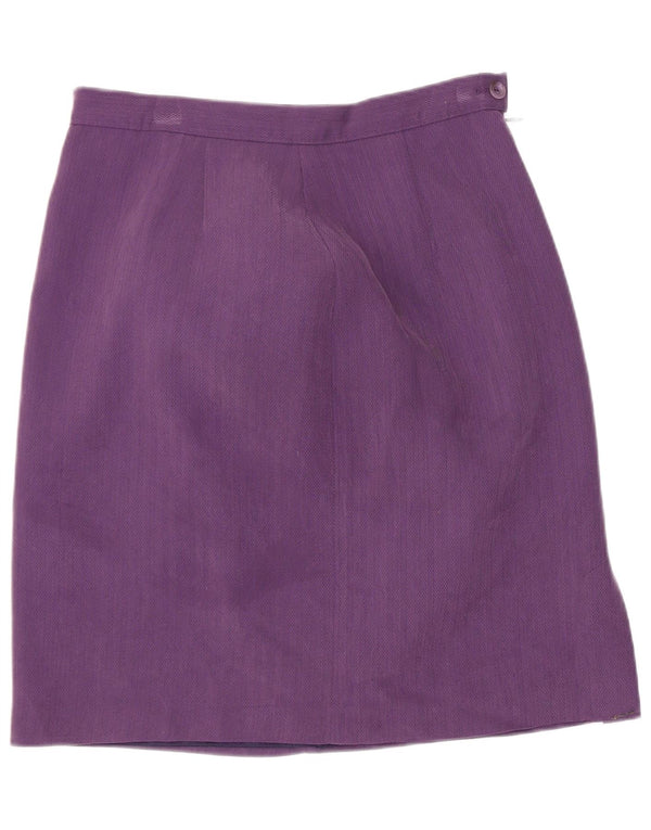 Dorothy Perkins ženska pencil suknja UK 12 srednje W26 ljubičasta modalna