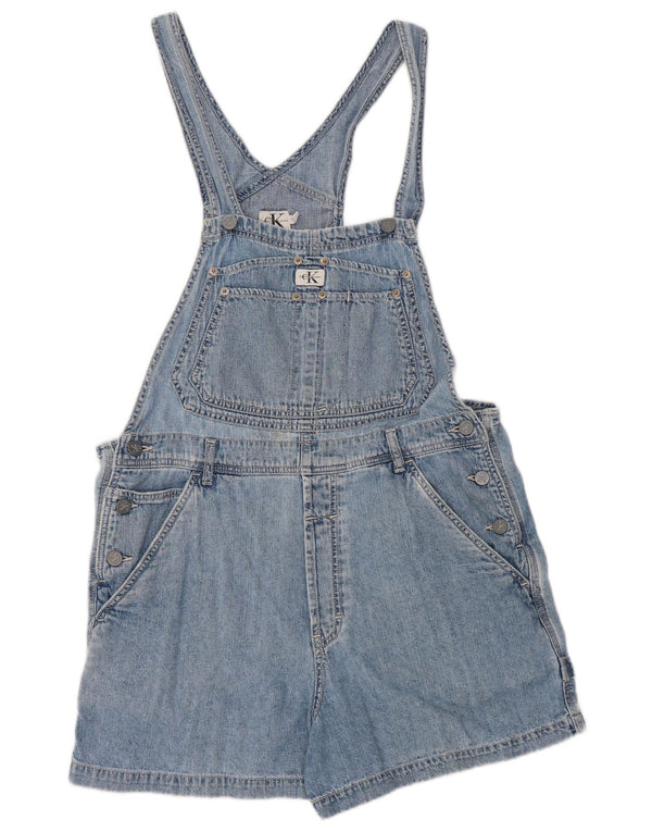 Calvin Klein Ženske traper kratke hlače Dungarees UK 16 Large W34 Plave