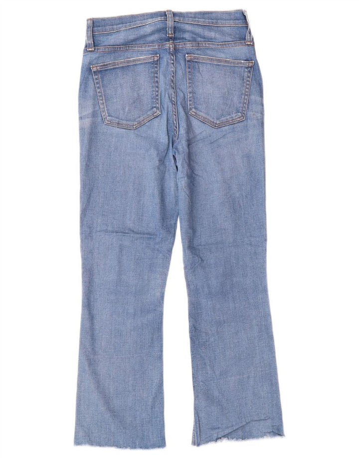 J. CREW Ženske kratke traperice Billie Demi Bootcut W27 L25 Plavi pamuk