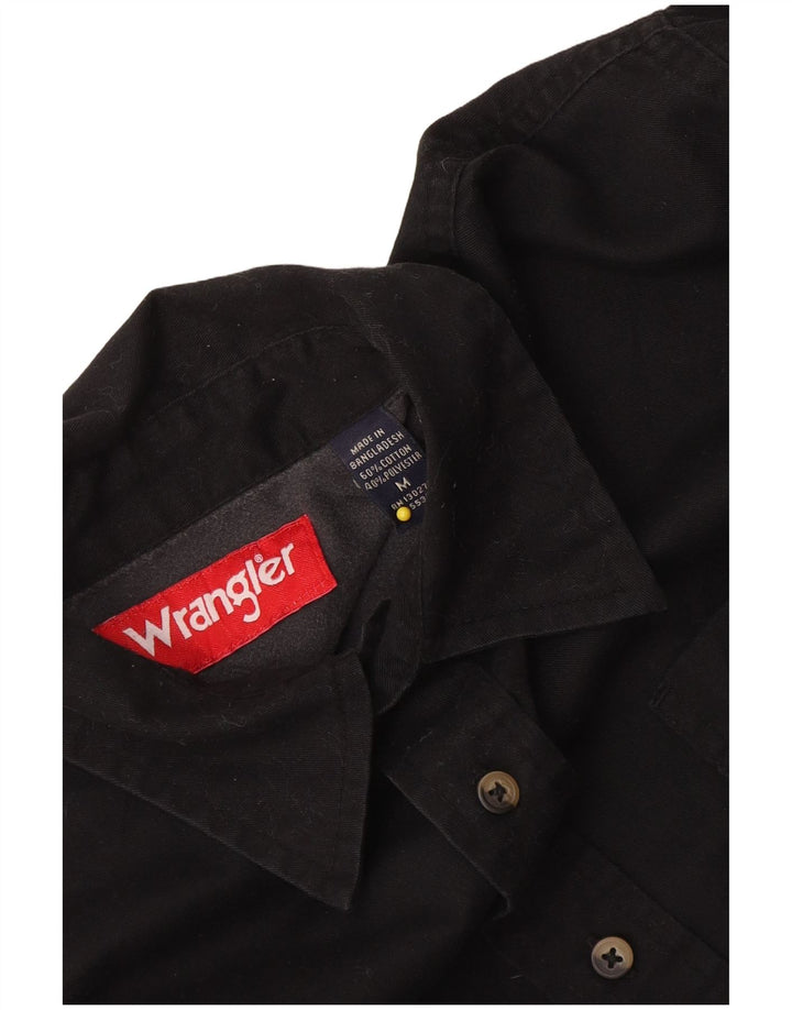 Wrangler muška košulja Srednje crni pamuk