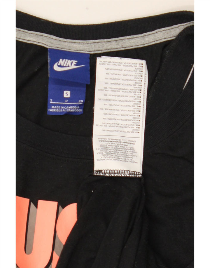 Nike Ženski grafički prsluk UK 10 Mali crni poliester