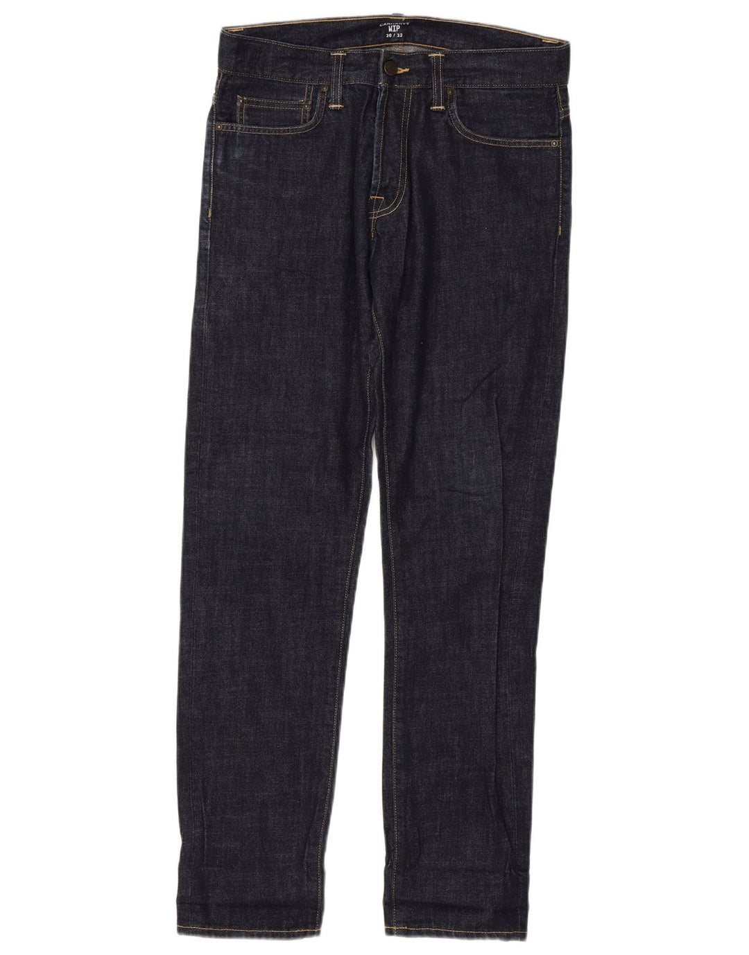 Carhartt muške uske traperice W30 L32 tamnoplavi pamuk
