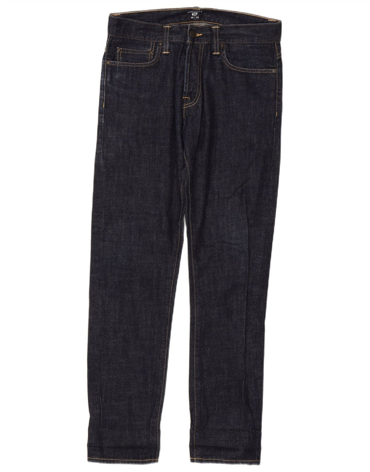 Carhartt muške uske traperice W30 L32 tamnoplavi pamuk