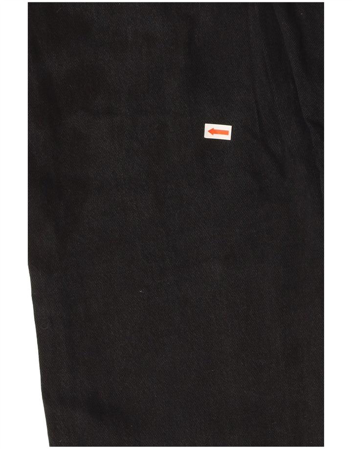 LEVI'S muške 501 ravne traperice W29 L32 crni pamuk