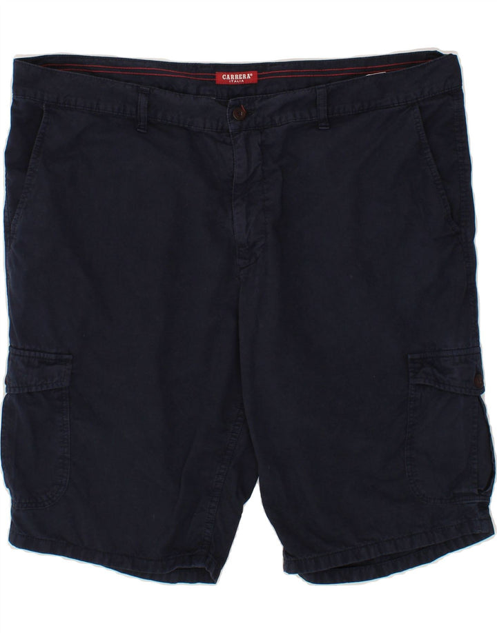 CARRERA Mens 618 Regular Cargo Shorts EU 50 Large W36 Navy Blue Cotton Vintage Carrera and Second-Hand Carrera from Messina Hembry 