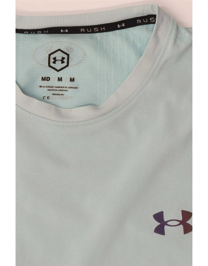 Muška majica Under Armour srednje plave pruge