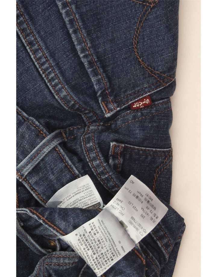 Levi's ženske uske traperice W29 L30 plavi pamuk