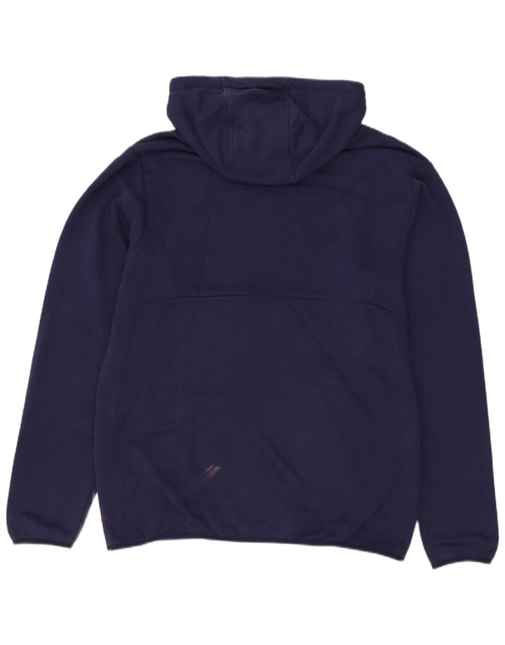 PUMA Muška majica s kapuljačom Mala tamnoplava pamučna