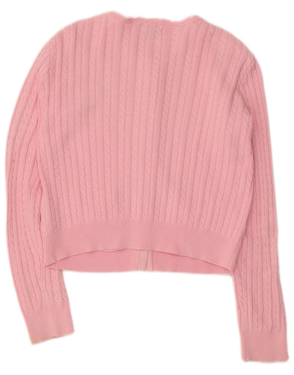 Pulover Ralph Lauren za djevojčice, veliki ružičasti pamuk, 12-13 godina