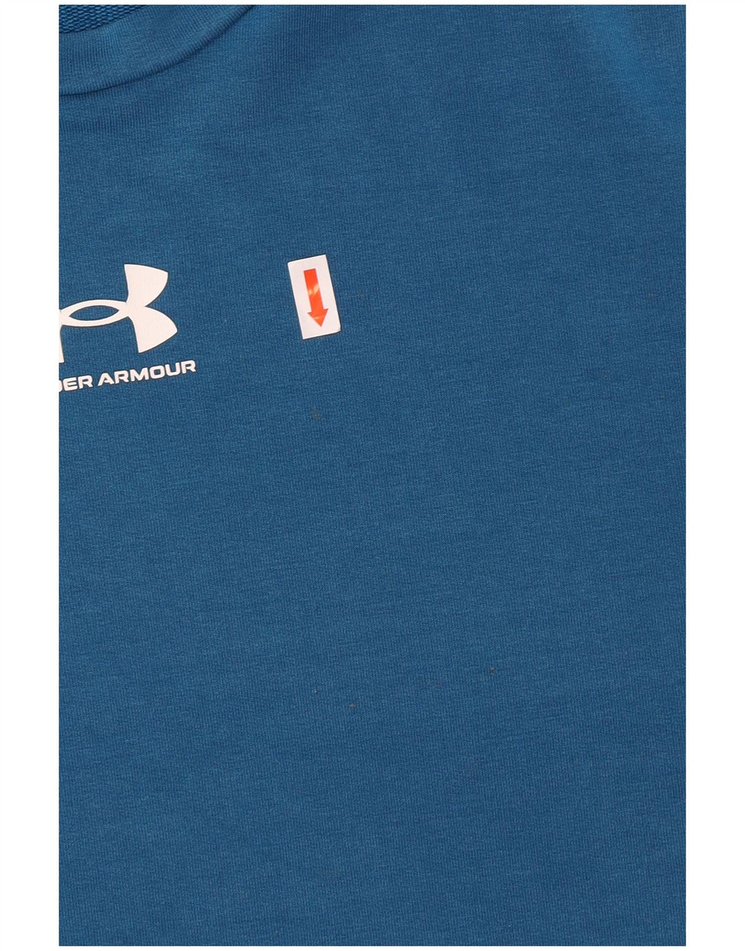 UNDER ARMOUR Womens Oversized Sweatshirt Jumper UK 10 Small Blue Polyester