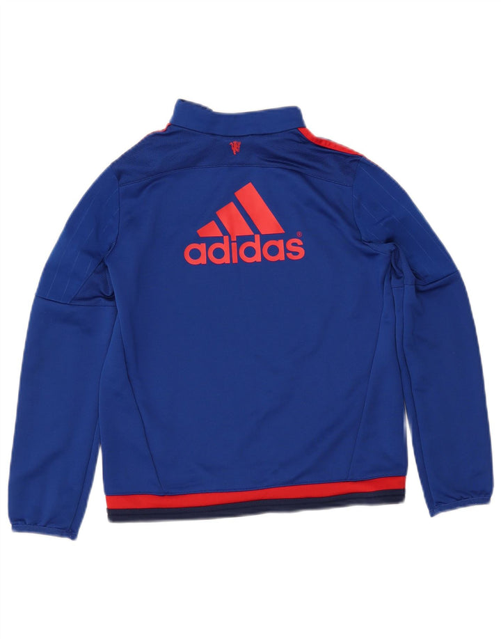 ADIDAS Boys Climacool Graphic Pulover Trenirka Top 9-10 Years Blue