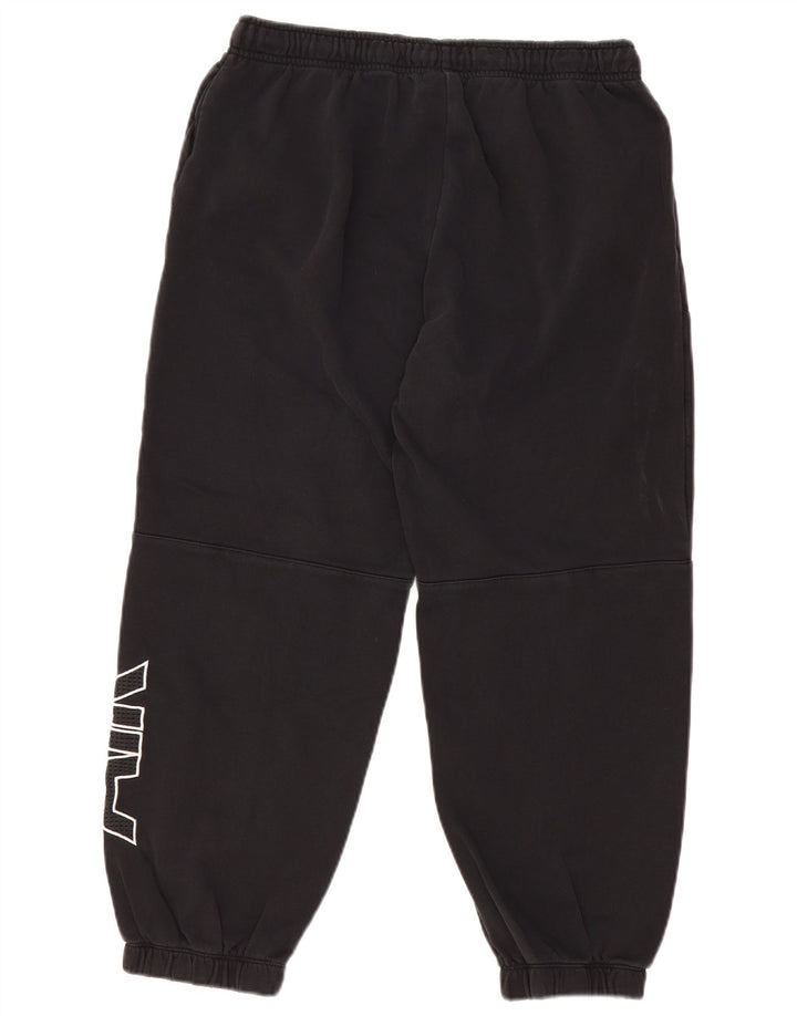 NIKE Muške hlače za trenirku Air Graphic Joggers Srednji crni pamuk