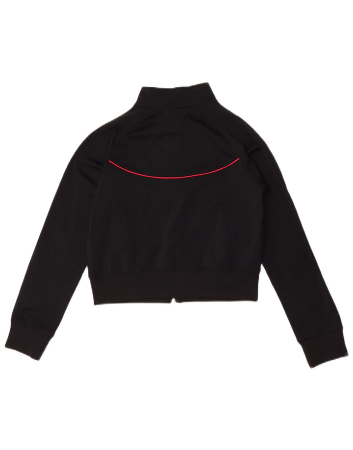 Nike Girls Crop Trenirka Gornja jakna 10-11 godina srednje crni poliester