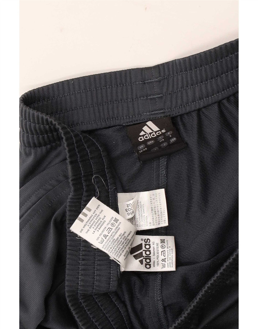 Adidas muške hlače za trenirku UK 38/40 srednje sivi poliester