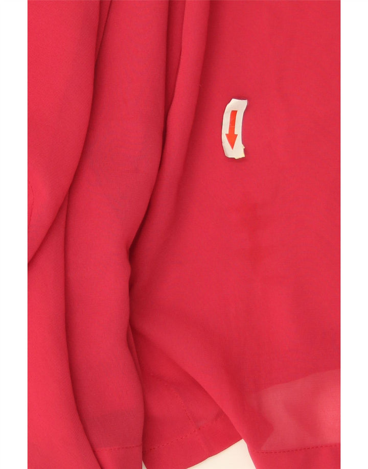 Frankenwalder Womens 3/4 Sleeve 2 Piece Set EU 44 XL W34 L27 Red Polyester