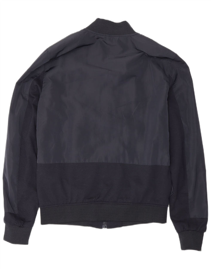 Zara muška bomber jakna UK 38 Srednji tamnoplavi poliester