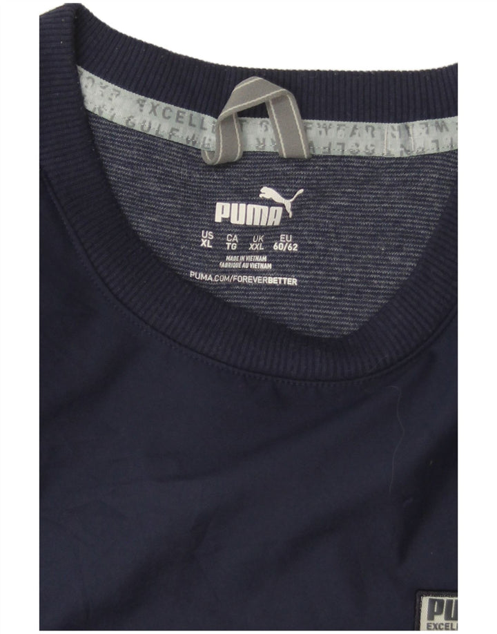 PUMA muški džemper 2XL tamnoplavi