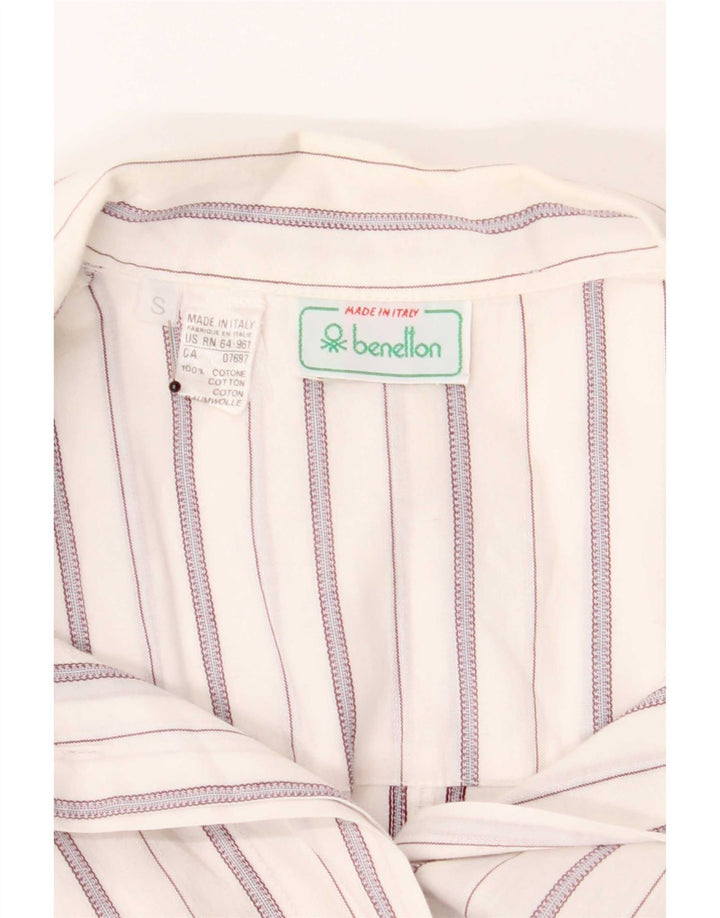 Benetton ženska majica s 3/4 rukavima UK 10 na male bijele pruge