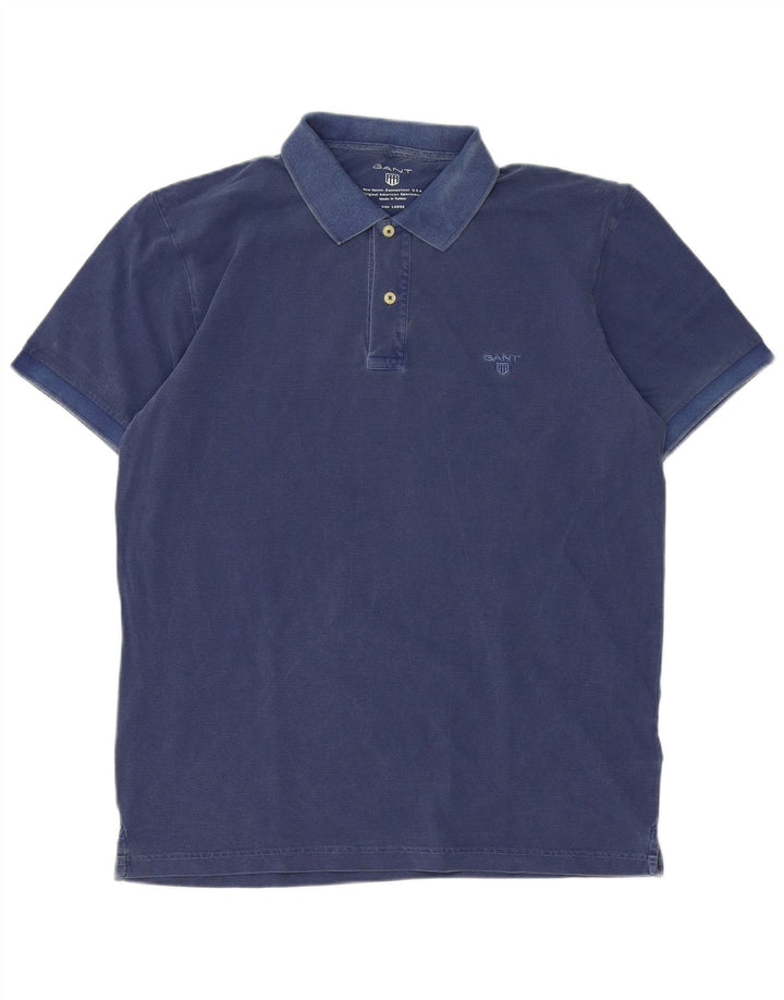 Gant muška polo majica Large Blue Pamuk