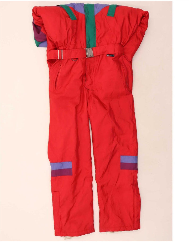 Sergio Tacchini muški skijaški kombinezon XL Red Colourblock poliester