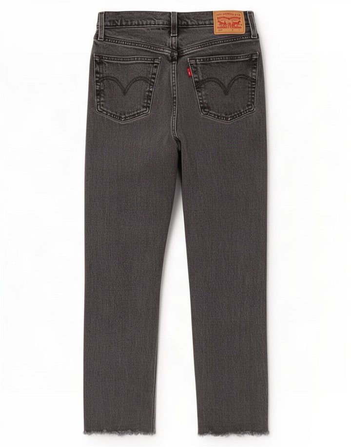 Levi's ženske 501 ravne traperice W26 L28 sive